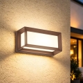 Brilagi - Buitenwandlamp PARKER 1xE27/60W/230V bruin IP44