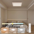 Brilagi - Dimbare badkamer plafondlamp FRAME SMART LED/24W/230V 30x30 cm 3000-6000K IP44 wit + afstandsbediening