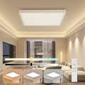 Brilagi - LED Dimbare Plafondlamp FRAME SMART LED/50W/230V 60x60 cm 3000-6000K IP44 Wit + Afstandsbediening