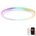 Immax NEO 07164-40 - LED RGB+CCT Dimbaar plafondlamp NEO LITE TUDO LED/50W/230V Wi-Fi Tuya + afstandsbediening