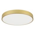 Immax NEO 07293L - LED dimbare plafondlamp NEO LITE SEMPLICI LED/60W/230V 3000-6000K Ø 60 cm Wi-Fi Tuya goudkleurig + afstandsbediening