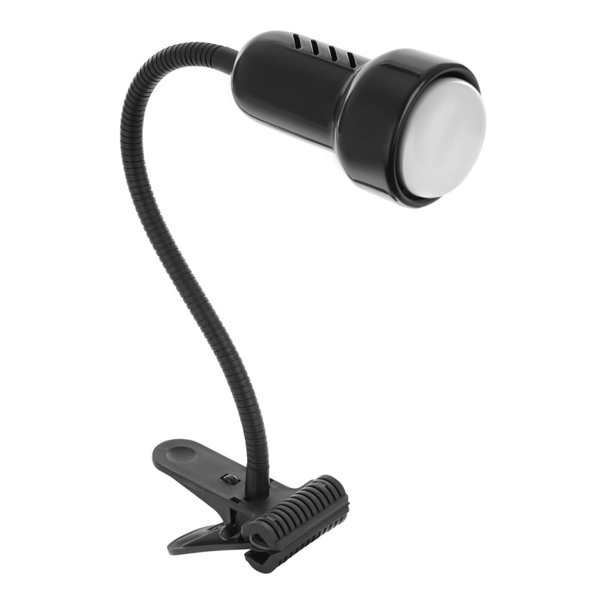 Lampe Avec Une Pince Lolek Xe W V Noire Lumimania