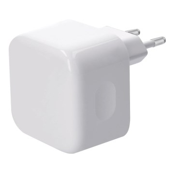 Adaptateur de charge rapide 2xUSB-C 36W blanc