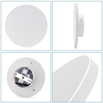 Aigostar - Applique murale LED/6,5W/230V 3000K 18 cm blanc