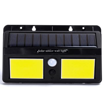 Aigostar - Applique murale solaire avec détecteur LED/20W/5,5V 6500K IP65