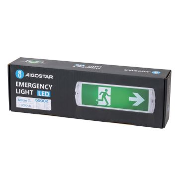 Aigostar - Bloc de secours EMERGENCY LED/4W/230V IP65 6500K 600mAh