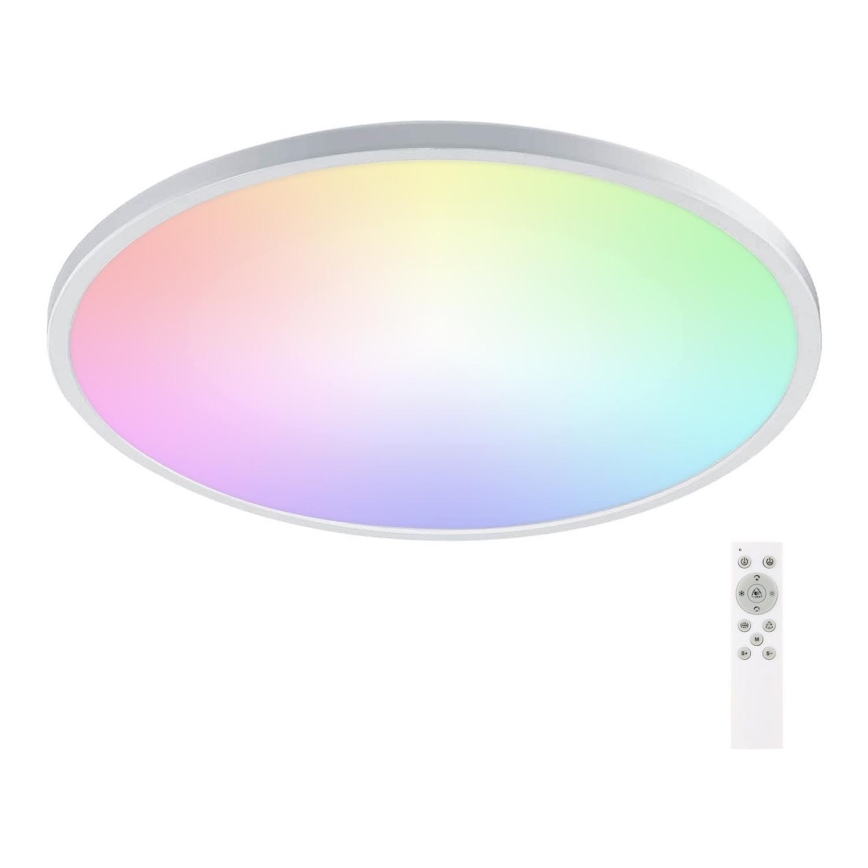 Aigostar - Dimbare LED RGB plafondlamp LED/24W/230V 3000-6500K diameter 42 cm + afstandsbediening