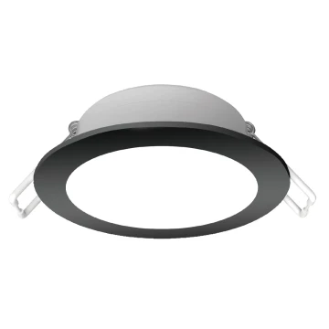Aigostar - Hangende LED Badkamer plafond verlichting LED/4,8W/230V 4000K zwart IP65