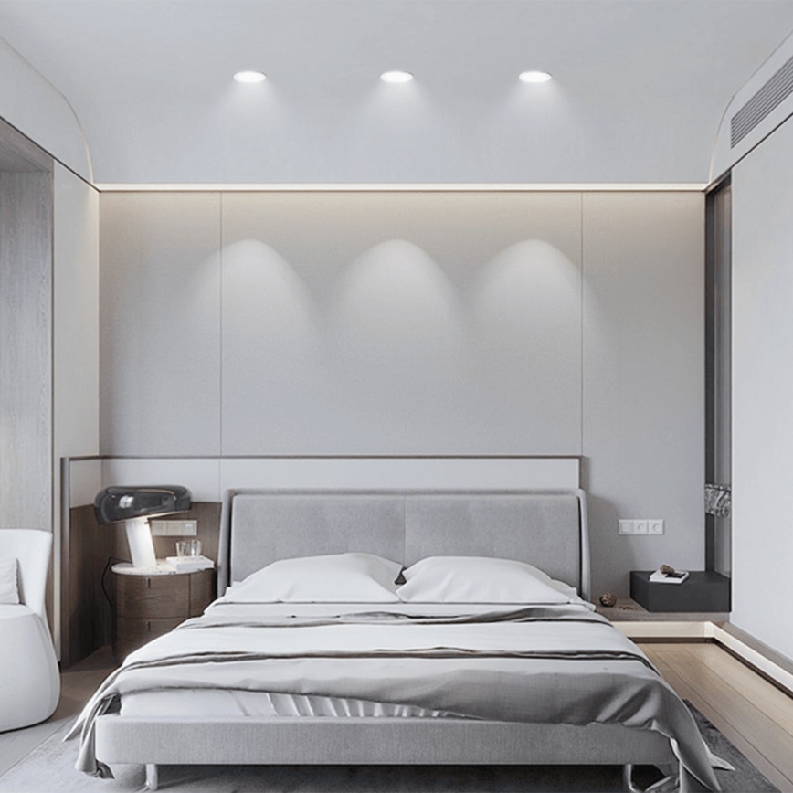 Aigostar - Hangende LED Badkamer plafond verlichting LED/4,8W/230V 6500K wit IP65