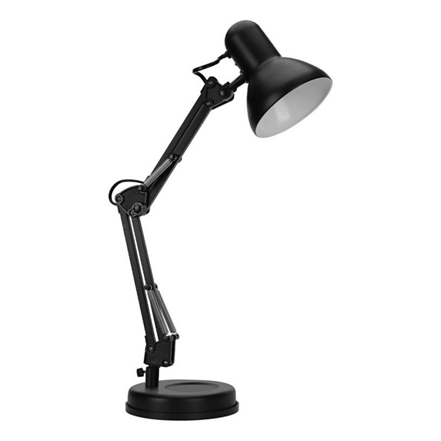 Aigostar - Lampe de table 2en1 1xE27/40W/230V noir