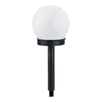 Aigostar - Lampe solaire LED/0,006W/1,2V 33cm noir 6500K IP44