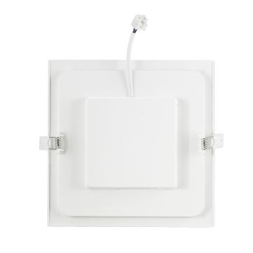 Aigostar - LED Hang plafondverlichting LED/16W/230V 16,5x16,5 cm 4000K wit