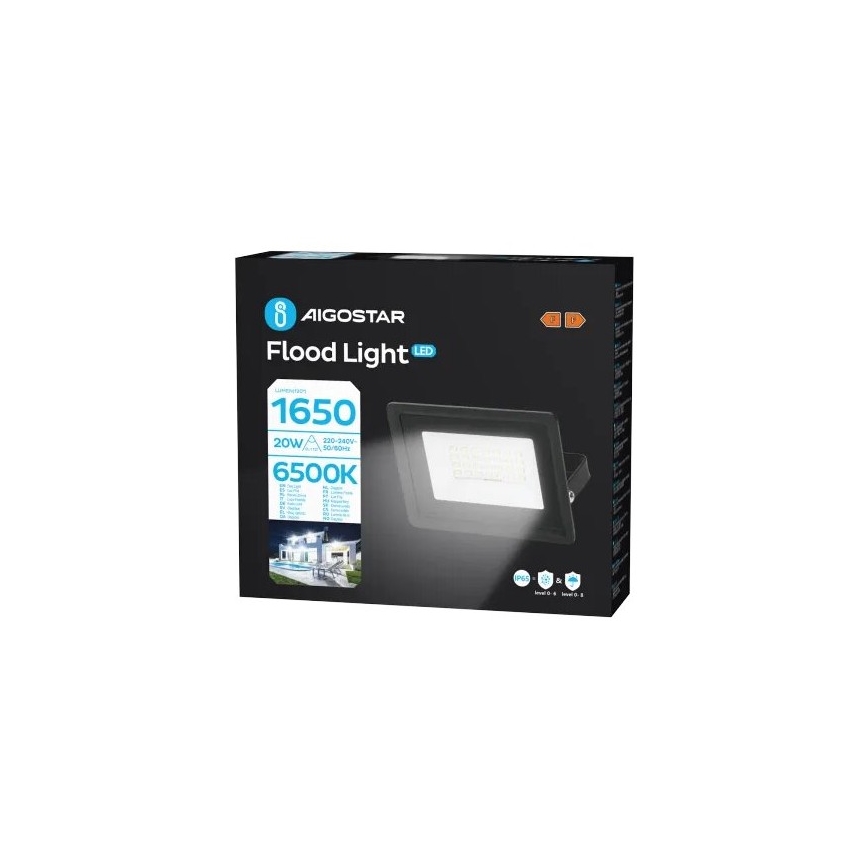 Aigostar - LED Schijnwerper LED/20W/230V 6500K IP65