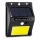 Aigostar - LED Solar wandlamp met sensor LED/13W/5,5V 6500K IP65