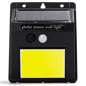 Aigostar - LED Solar wandlamp met sensor LED/13W/5,5V 6500K IP65