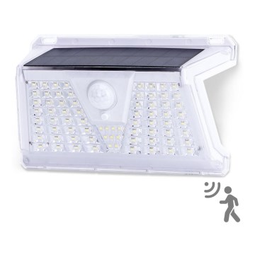 Aigostar - Luminaire solaire LED d'extérieur avec détecteur LED/2,4W/5V IP65