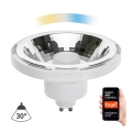 Ampoule à intensité variable LED AR111 GU10/10W/230V 3000-6500K Wi-Fi Tuya 30° blanc