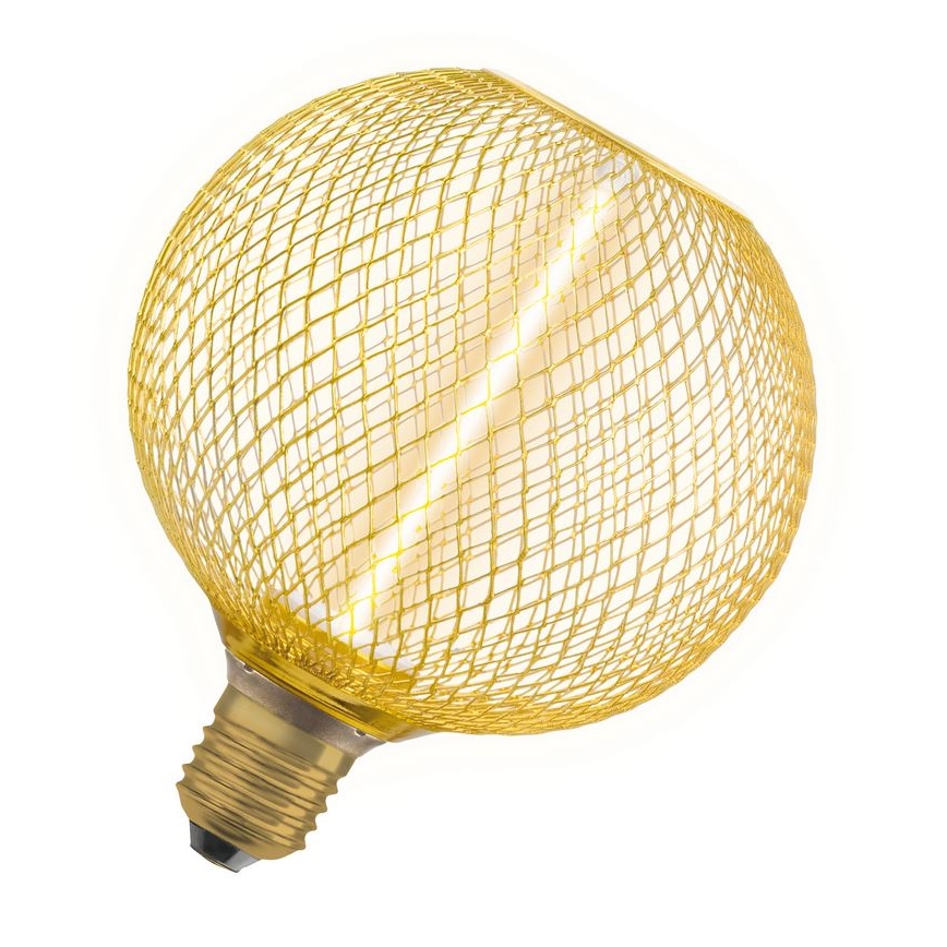 Ampoule à intensité variable LED DECOR  FILAMENT G125 E27/3,5W/230V 1800K doré - Osram