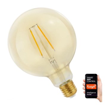 Ampoule à intensité variable LED E27/5,5W/230V 1700-2700K Wi-Fi Tuya