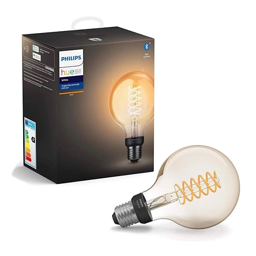 Ampoule à intensité variable LED Philips Hue WHITE FILAMENT G93 E27/7,2W/230V 2100K