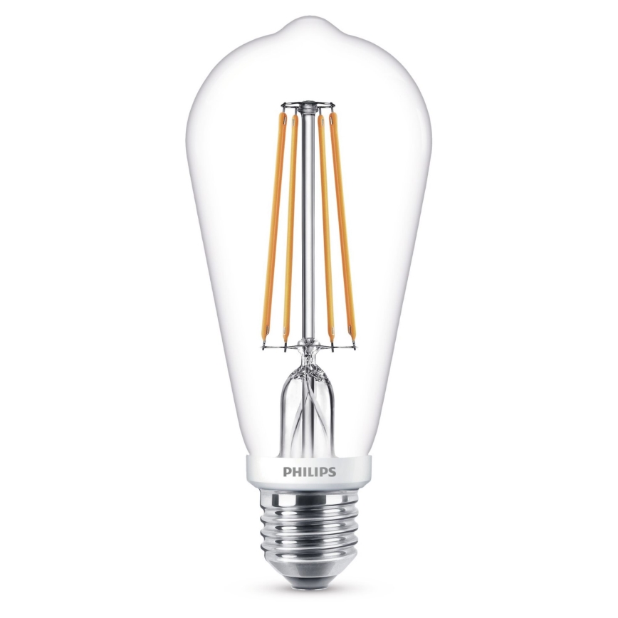 Ampoule à intensité variable LED Philips VINTAGE E27/8W/230V 2700K