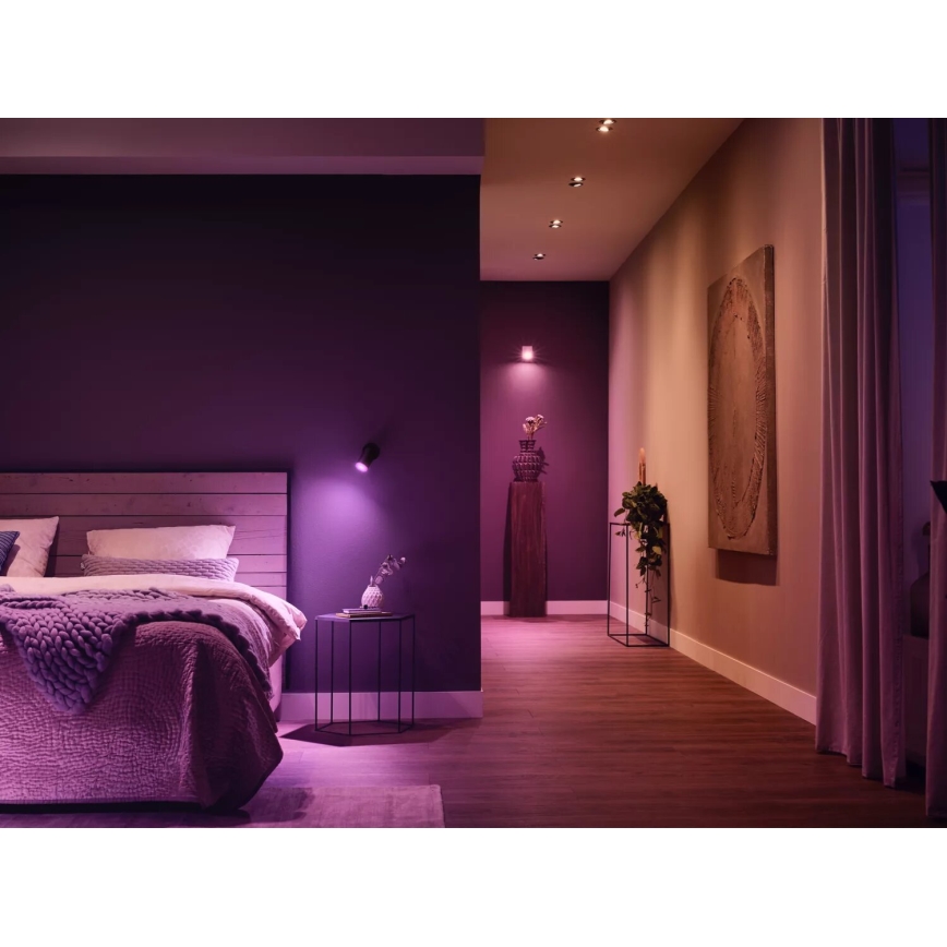 Ampoule à intensité variable LED RGBW Philips Hue White And Color Ambiance GU10/4,2W/230V 2000-6500K