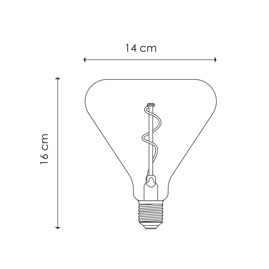 Ampoule à intensité variable LED VINTAGE EDISON E27/3W/230V 2700K