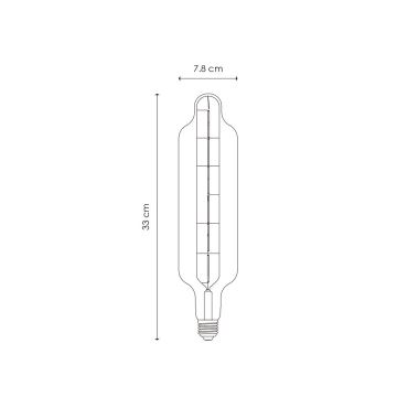 Ampoule à intensité variable LED VINTAGE EDISON E27/5W/230V 1800K