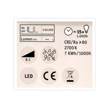 Ampoule dimmable LED GU10/7W/230V 2700K - Paulmann 28751