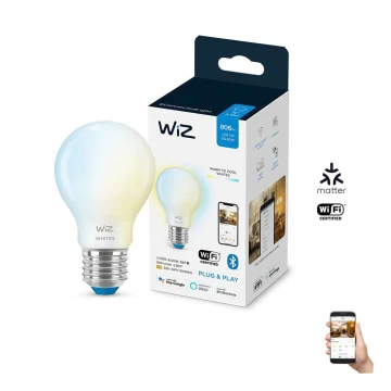 Ampoule LED à intensité variable A60 E27/7W/230V 2700-6500K CRI 90 Wi-Fi - WiZ