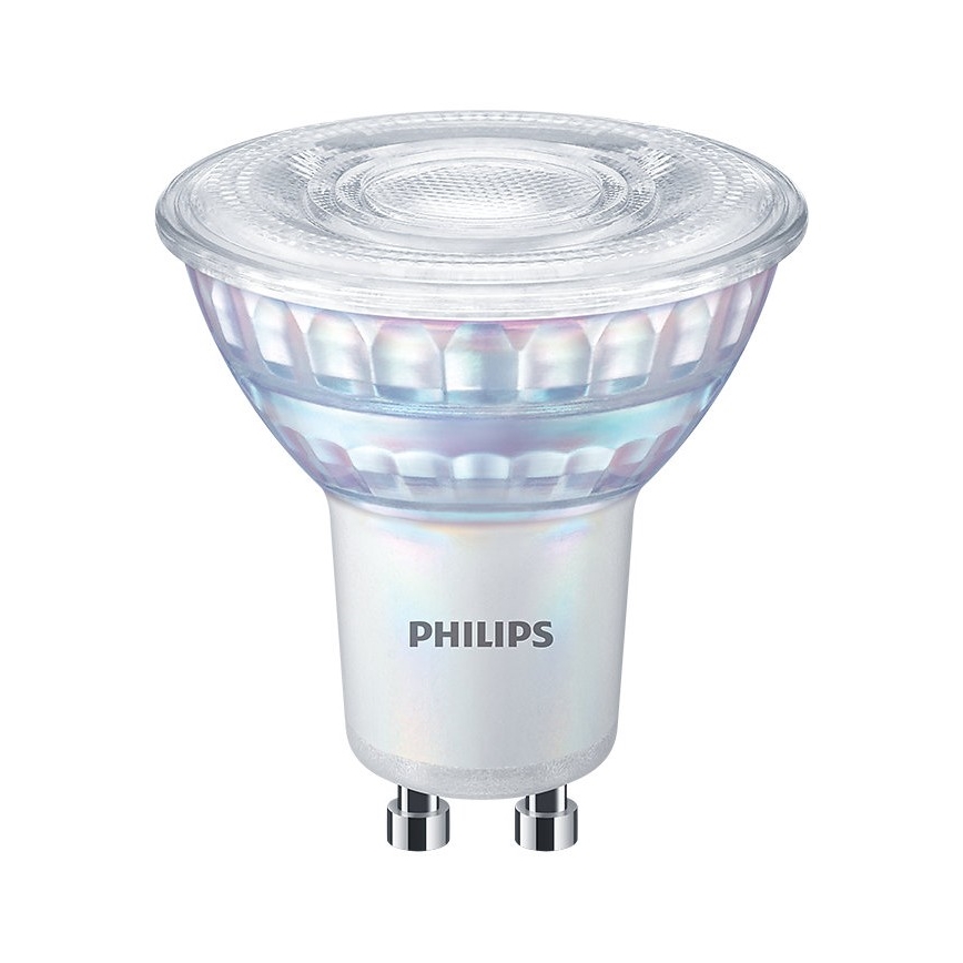 Ampoule LED à intensité variable Philips Warm Glow GU10/6,2W/230V 2200-2700K CRI 90