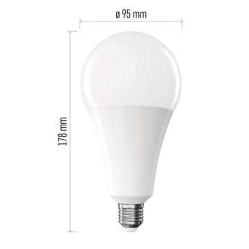 Ampoule LED A95 E27/28W/230V 2700K