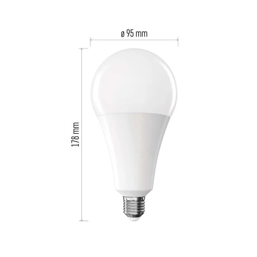 Ampoule LED A95 E27/28W/230V 2700K