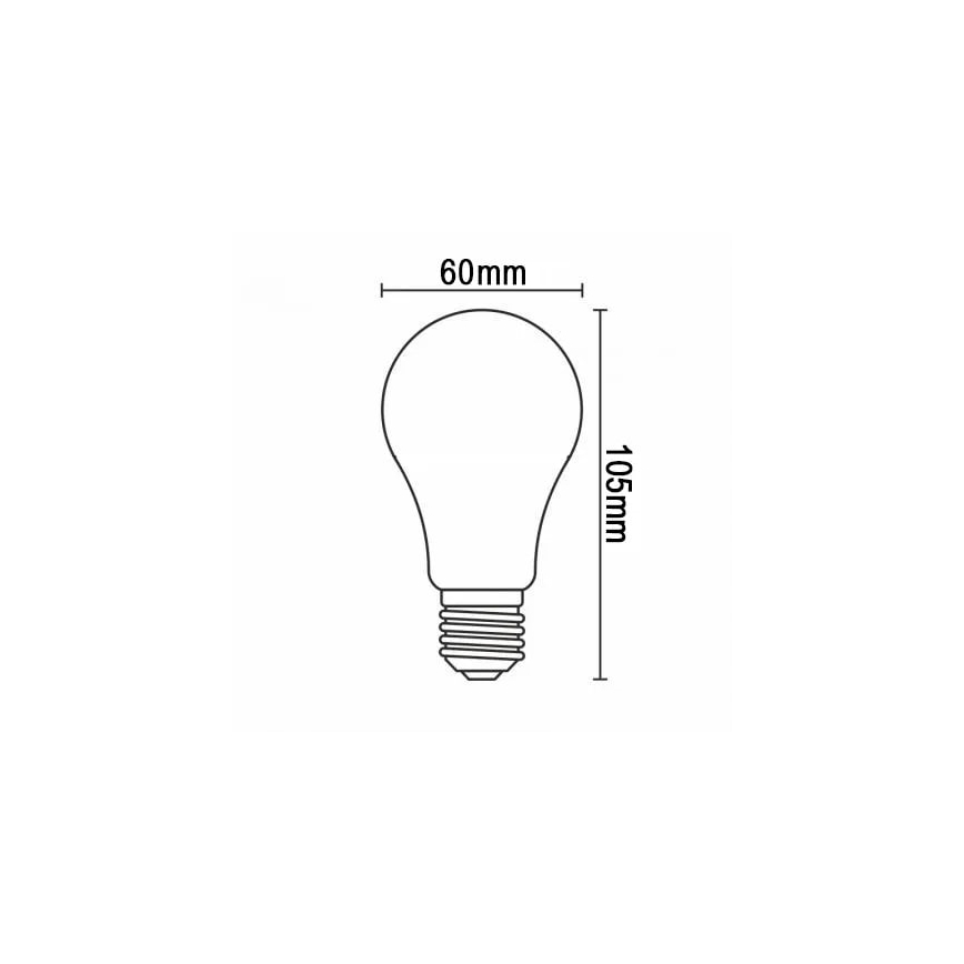 Ampoule LED FILAMENT A60 E27/7,3W/230V 3000K