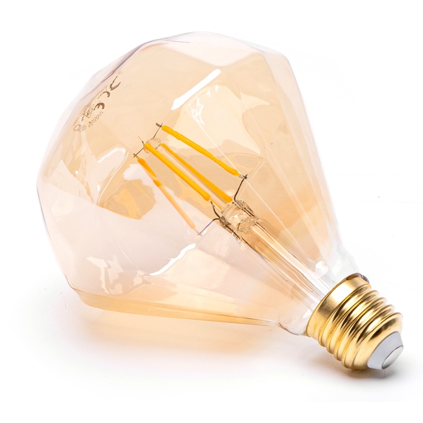 Ampoule LED FILAMENT E27/4W/230V 1800K diamant - Aigostar