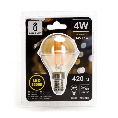 Aigostar Ampoules LED Rétro Vintage E14 4W équiv…