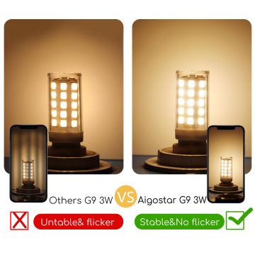 Ampoule LED G9/3W/230V 3000K - Aigostar