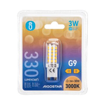 Ampoule LED G9/3W/230V 3000K - Aigostar