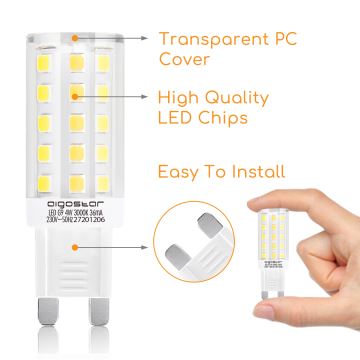 Ampoule LED G9/4W/230V 3000K - Aigostar