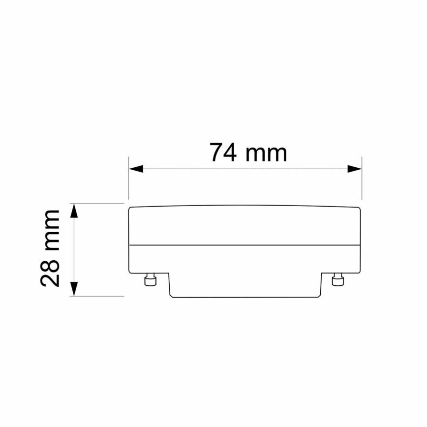 Ampoule LED GX53/6W/230V 3000K