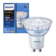 Ampoule LED Philips GU10/6,7W/230V 6500K