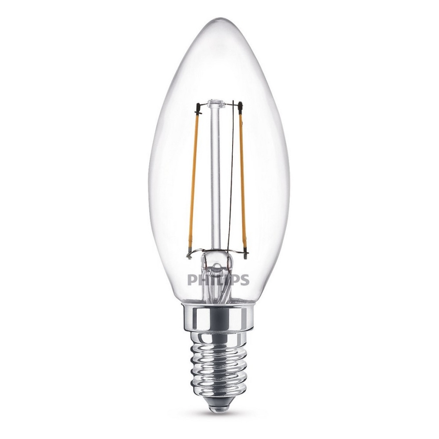 Ampoule LED Philips VINTAGE E14/2W/230V 2700K