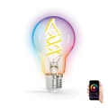 Ampoule LED RGBW FILAMENT A60 E27/4,9W/230V 2700K Wi-Fi - Aigostar