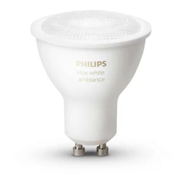 Ampoule LED RVB à intensité variable Philips Hue WHITE AMBIANCE 1xGU10/5,5W/230V