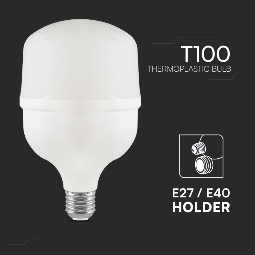 Ampoule LED T100 E27/30W/230V 4000K