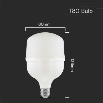 Ampoule LED T80 E27/20W/230V 6500K