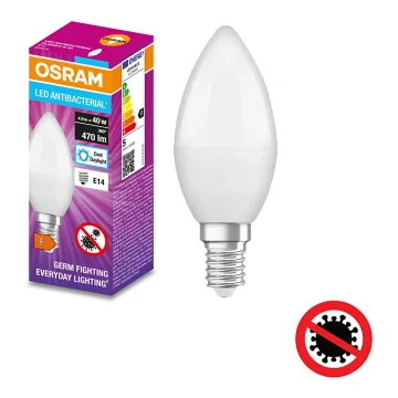 Antibacteriële LED Lamp B40 E14/4,9W/230V 6500K - Osram