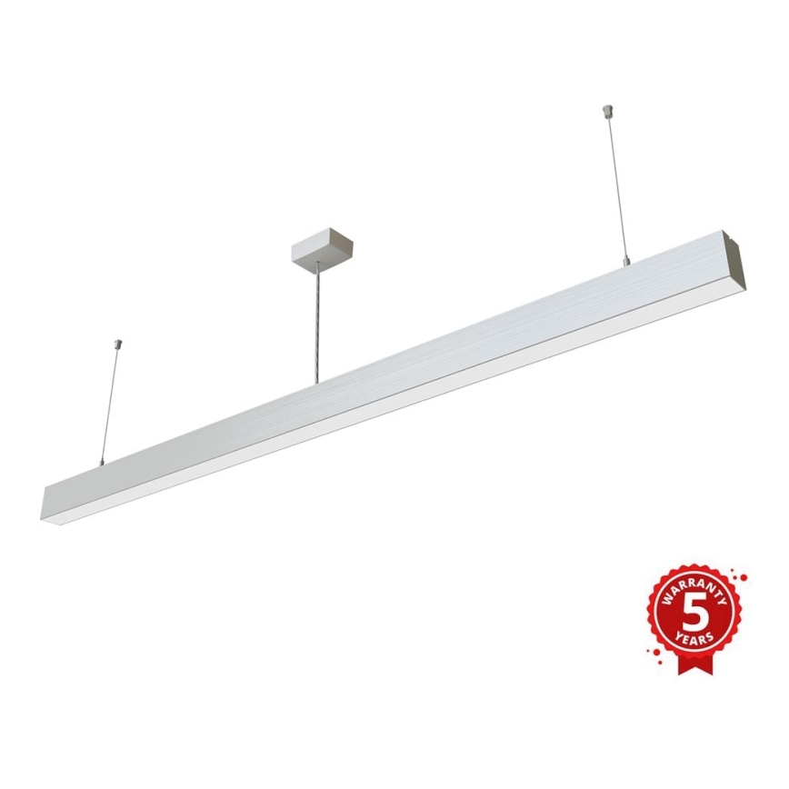 APLED - LED hanglamp aan een koord LOOK LED/58W/230V 4000K 150 cm zilver