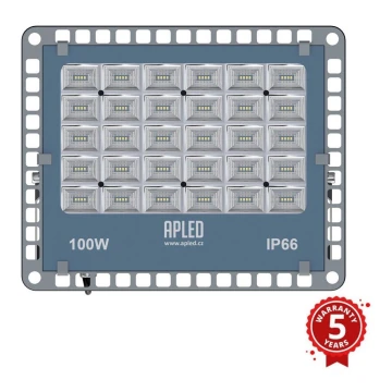 APLED - LED Schijnwerper voor buiten PRO LED / 100W / 230V IP66 10000lm 6000K