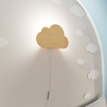 Applique murale enfant CLOUD 1xE14/10W/230V nuage